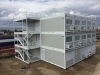 Maison conteneur plate préfabriquée et résistante aux tremblements de terre de 20 pieds personnalisée en usine Maison mobile préfabriquée pour la Turquie