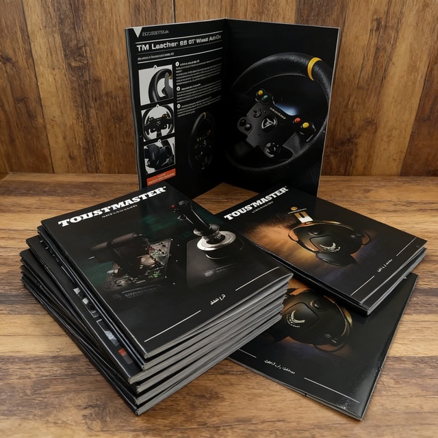 Factory Custom Design Offset Printed Brochure Flyers Catalogs Manuals with Custom Colors and Paper Options