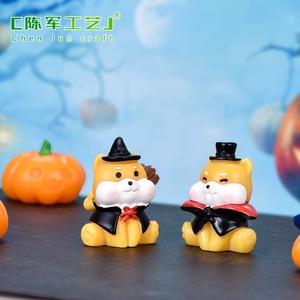 Décorations d'Halloween, micro-bonsaïs, décorations de plantes succulentes, fantômes joyeux, chauves-souris, citrouilles simulées, sorcières, momies - Product Image 3