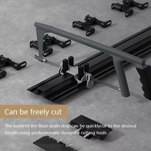 Drenaje Lineal Oculto, Drenaje de Ducha de Acero Inoxidable de Tamaño Personalizado, Drenaje de Piso Minimalista para Baño - Product Image 4
