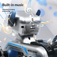 Robot chien intelligent en plastique pour enfants, modèle M31, voiture à commande gestuelle, huit roues, cascades, jouet électrique mécanique, boîte d'origine