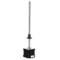 Moteur pas à pas linéaire hybride NEMA 17 Kaifull 1.8 32N.cm 1.2A 2 phases avec écrou externe en POM Tr8x8, pas de 8mm, course de 210mm, haute vitesse, faible bruit