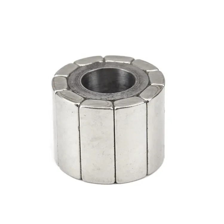 Customized N52 neodymium magnet rotor magnetic rotor assembly components magnet rotor for motor generators