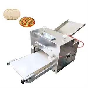 Máquina formadora de massa de pizza em aço inoxidável de tamanho personalizado, totalmente automática, direto da fábrica, para pizza