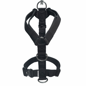Tactical Y-Back Dog <b>Harness</b> for Working & Large Breeds Heavy Duty with Premium Metal Buckles Customizable Training <b>Harness</b> for - Product Image 1