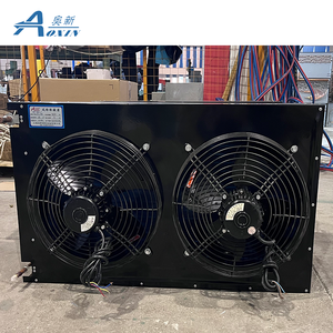 Condensador Evaporador Industrial de Bobina de Aluminio Hidrófilo Tipo AOXIN FNH con Motor para Unidad de Refrigeración - Product Image 2