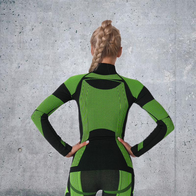 5 colors Hot Sale  Factory Wholesale Women Seamless Bandeau Strapless Girl Sexy long sleeve Popular fitness