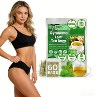 Tisane de Gymnema, Infusion Herbal Sans Sucre, Légèrement Amère et Corporelle, Étiquette Personnalisée, Vente en Gros OEM, Direct Usine