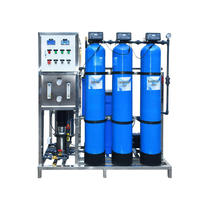 Système de traitement d'eau par osmose inverse (RO) industriel HC 0,5-4T, machine de purification, 95% de dessalement, 4000L/heure d'eau potable