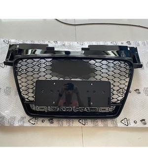 Convient pour 2008-2014 <span class=keywords><strong>Audi</strong></span> <span class=keywords><strong>A6</strong></span> TT TTRS 8J Grille de pare-chocs avant Grille en nid d'abeille argentée - Product Image 5
