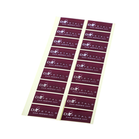 Feuille d'autocollants holographiques personnalisés, étiquettes d'autocollants pour flacons de peptides 3Ml