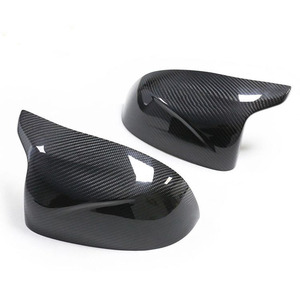 Cubierta <span class=keywords><strong>de</strong></span> Espejo Retrovisor <span class=keywords><strong>de</strong></span> Fibra <span class=keywords><strong>de</strong></span> Carbono Seca Real <span class=keywords><strong>de</strong></span> Alta Calidad, Espejo Lateral Apto para BMW X3 X4 X5 X6M F95 F96 F97 F98 - Product Image 2