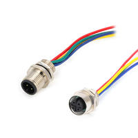 Conectores de Cableado Automotriz YouLong OEM, Conectores de Panel Metálico Rectos Macho y Hembra, Arnés de Cableado para Tablero de Instrumentos, Clasificación IP67