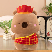 Peluche Kawaii Capybara en gros, thème Voyage en Occident, jouet en peluche doux pour décoration et cadeau