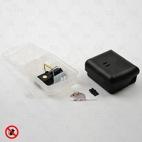 Pièges à rongeurs réutilisables Boîte de capture de rats Piège à souris en plastique Station d'appâts