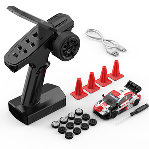 รถดริฟท์บังคับวิทยุ MJX Hyper Go รุ่นใหม่ ขนาด 1/43 รุ่น 43308 2.4Ghz พร้อมไฟ LED ยางอะไหล่ ของเล่นรถแข่งสำหรับเด็ก - Product Image 5