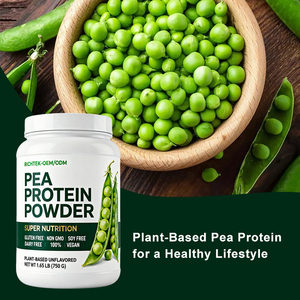 Bonne poudre de protéine à base de plantes <span class=keywords><strong>sans</strong></span> <span class=keywords><strong>gluten</strong></span>, impression de marque privée, personnalisation de logo, poudre de protéine végétalienne biologique - Product Image 4