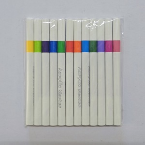 Juego de 12 Rotuladores de Pintura Acrílica de Punta Única con Punta de Fieltro, Vibrantes, Opacos, Resistentes al Agua en Múltiples Superficies para Arte y Manualidades - Product Image 1