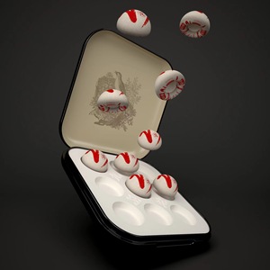 Bandeja Interior de Pulpa de Chocolate Biodegradable y Ecológica, Envase Individual Desechable, Productos para el Hogar, Cajas de Papel Ranuradas - Product Image 2