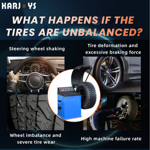 Conjunto de Desmontadora de Pneus Semiautomática Azul 0.25kw com Balanceadora de Rodas Inteligente a Bom Preço - Product Image 6