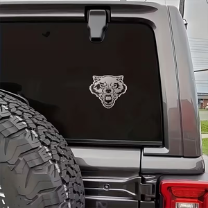 Autocollant d'emblème de voiture en métal personnalisé, badge de voiture, accessoire extérieur durable pour tous les véhicules, à coller et à décoller pour la décoration des véhicules - Product Image 6