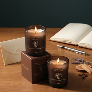 Set Regalo di Candele in Cera di Soia Profumate Rosa, Caffè, Darjeeling, Osmanto, Cedro, Lavanda per Bomboniere Matrimoniali - Product Image 3