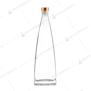 Holesale-botella de vino estilo whisky de arroz, 500ml y 700ml