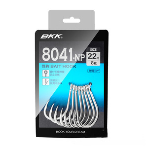 เบ็ดตกปลา BKK 8041-NP ขนาด 22  เบ็ดเดี่ยว สำหรับตกปลาทะเล ปลาทูน่า - Product Image 1