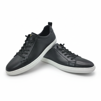 Baskets en cuir faites à la main pour hommes, confortables, décontractées, pour la marche lente, blanches, tendance 2025, toutes saisons
