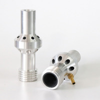 Buse de sablage humide à filetage grossier 8*175mm en carbure de silicium pour la suppression de la poussière lors du sablage abrasif humide