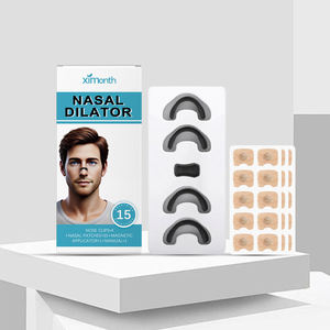 Kit de démarrage de dilatateurs respiratoires nasaux Boost Oxygen Améliorer la qualité du sommeil Bandes de bouchon de ronflement extra fortes pour la peau - Product Image 1