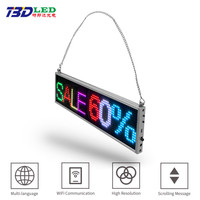 Panneau mobile LED programmable APP P5 Panneau LED numérique d'intérieur ultra fin Affichage professionnel avec défilement Panneau d'affichage LED Écran RVB