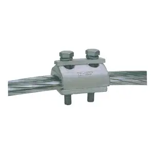 WZUMER Dois Parafusos APG Tipo Bimetal Conector Cobre Alumínio Paralelo Groove Clamp