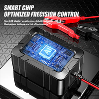 Chargeur de batterie universel Foxsur 12 V 6V 1,5 A Produits de livraison directe intelligents automatiques Chargeur de batterie de voiture de moto 12 volts