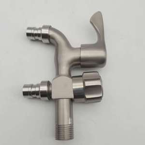 Grifo de lavadora multifuncional delantero y trasero con núcleo de cobre para el hogar, uno en dos, <span class=keywords><strong>piscina</strong></span> de fregona - Product Image 4