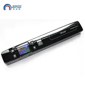 JEPOD — Iscan Scanner numérique Portable et sans fil, 1050DPI, connexion Double JPG et PDF, pour documents, reçus et Photo, avec Wifi