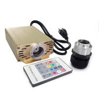 Moteur de lumière à fibre optique LED RGBW 32W/16W | Illuminateur haute puissance pour la décoration et l'éclairage architectural