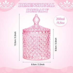 Envase de Vidrio Redondo Negro Mate, Rojo Arcoíris, Verde, para Velas, Frascos Geométricos Únicos para Hacer Velas - Product Image 2