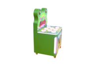 Machine de jeu d'arcade Whack-a-Frog à monnayeur pour enfants, jeu de frappe au marteau à récompense, pour centre de divertissement intérieur