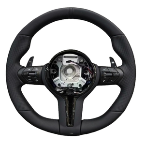 Перфорированный кожаный руль для BMW F10 F30 F31 F32 F20 E92 E71 X6 X5 E70 M3 M4 M5 M6 F36 E90 <span class=keywords><strong>M</strong></span> спортивный руль - Product Image 1