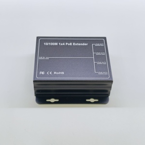 ตัวขยายสัญญาณ POE 100ม. สำหรับระบบกล้อง IP เปลือกโลหะ1ถึง4พอร์ต30W มาตรฐาน10/100Mbps - Product Image 2