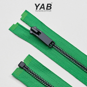 YAB — <span class=keywords><strong>fermeture</strong></span> automatique en résine <span class=keywords><strong>Double</strong></span> <span class=keywords><strong>face</strong></span>, vente en gros de haute qualité, dents de maïs, pour vêtement 8 # - Product Image 3