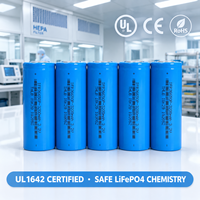 Paket Baterai Sel Lithium Ion Silinder LiFePo4 26650 3.2V 3400mAh Isi Ulang untuk Mainan, 1500 Siklus, Suhu Operasi 30~70