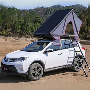 Carpa de Camping Fácil de Instalar EM, <span class=keywords><strong>Techo</strong></span> Rígido Portátil para Automóvil de Apertura Rápida, Carpa de <span class=keywords><strong>Techo</strong></span> para Vehículo Todoterreno - Product Image 6