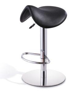 Silla de laboratorio de altura ajustable Muebles de laboratorio de metal de diseño moderno con reposabrazos y respaldo flexibles desmontables - Product Image 4