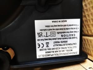 O CE certificou o mini ventilador incorporado para a decoração inflável, fã interno do ventilador para produtos infláveis - Product Image 2