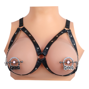 Abrazadera ajustable para pezón de perla, clítoris, pezón con cadena de Metal de acero inoxidable, BDSM, coqueteo, juguete sexual amamantado inoxidable - Product Image 5