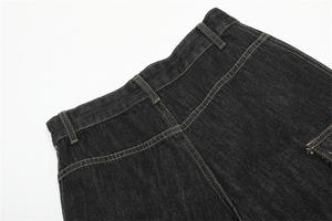 <span class=keywords><strong>กางเกง</strong></span>ยีนส์ขาตรงสำหรับผู้ชาย, <span class=keywords><strong>กางเกง</strong></span>ยีนส์ทรงหลวมสำหรับ<span class=keywords><strong>นักเรียน</strong></span>ดีไซน์เรียบง่ายสำหรับใส่ในชีวิตประจำวัน - Product Image 6