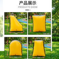 Huaao Football à bulles écologique en PVC gonflable, taille personnalisable, couverture d'obstacles extérieure pour adultes et enfants