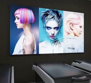 ZHIHAI PVC estampado hermosa dama <span class=keywords><strong>corte</strong></span> <span class=keywords><strong>de</strong></span> <span class=keywords><strong>pelo</strong></span> tienda decoración alta calidad tela regulable caja <span class=keywords><strong>de</strong></span> luz - Product Image 6